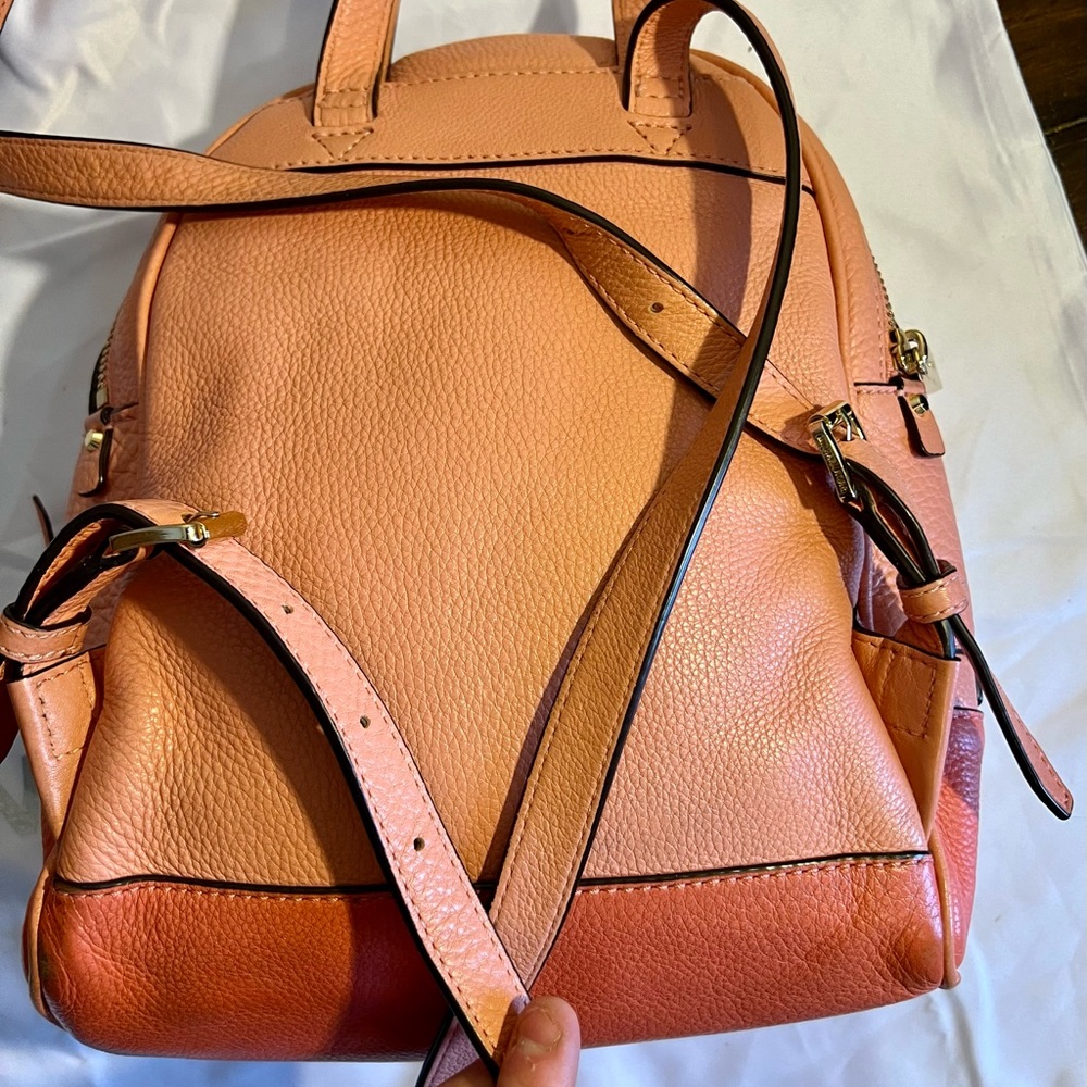 Michael Kors Pink Colored Small Backpack - image 4